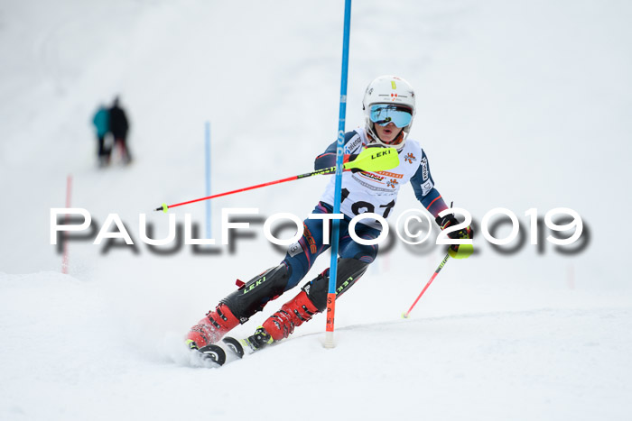 DSV Dt. Schülercup U14 SL 20.01.2019 Slalom