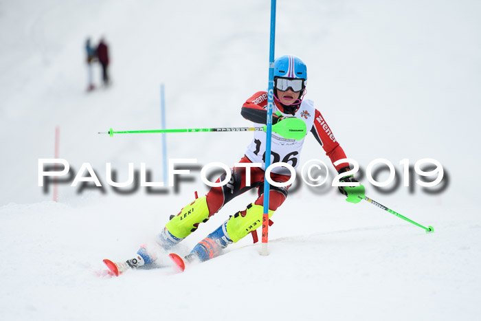 DSV Dt. Schülercup U14 SL 20.01.2019 Slalom