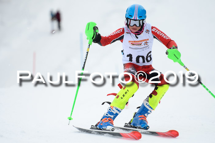 DSV Dt. Schülercup U14 SL 20.01.2019 Slalom
