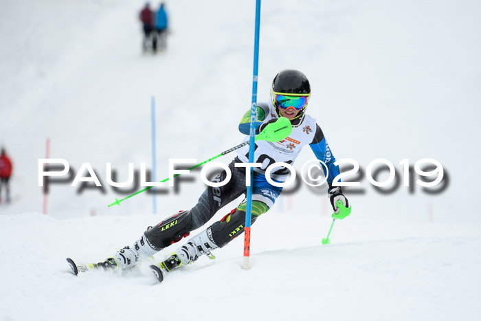 DSV Dt. Schülercup U14 SL 20.01.2019 Slalom