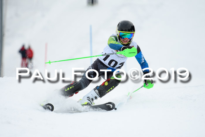 DSV Dt. Schülercup U14 SL 20.01.2019 Slalom