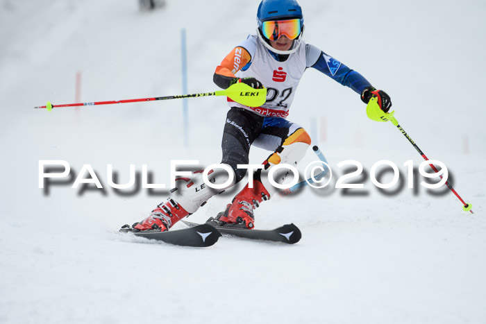 DSV Dt. Schülercup U14 SL 20.01.2019 Slalom