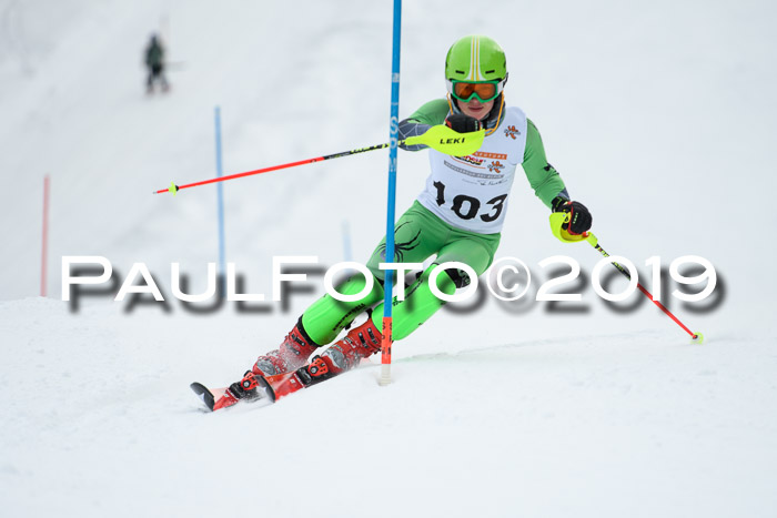 DSV Dt. Schülercup U14 SL 20.01.2019 Slalom