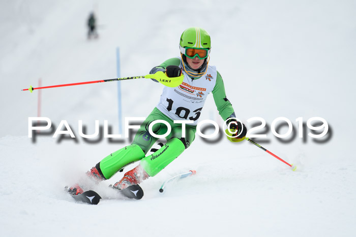 DSV Dt. Schülercup U14 SL 20.01.2019 Slalom