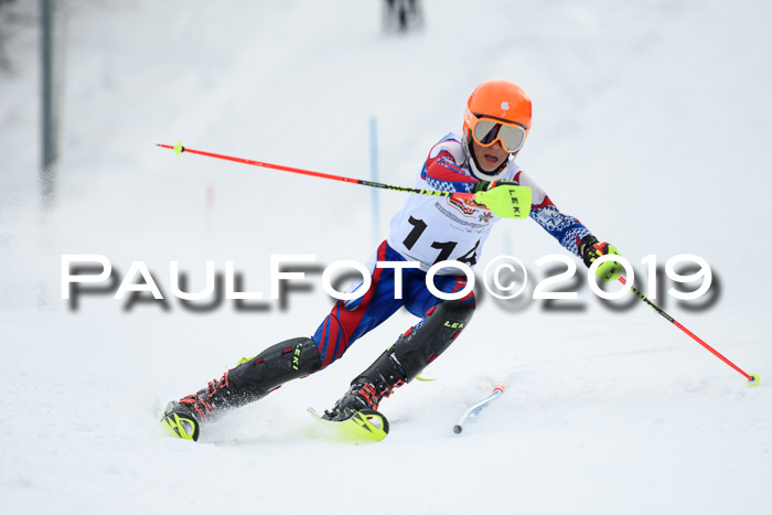 DSV Dt. Schülercup U14 SL 20.01.2019 Slalom