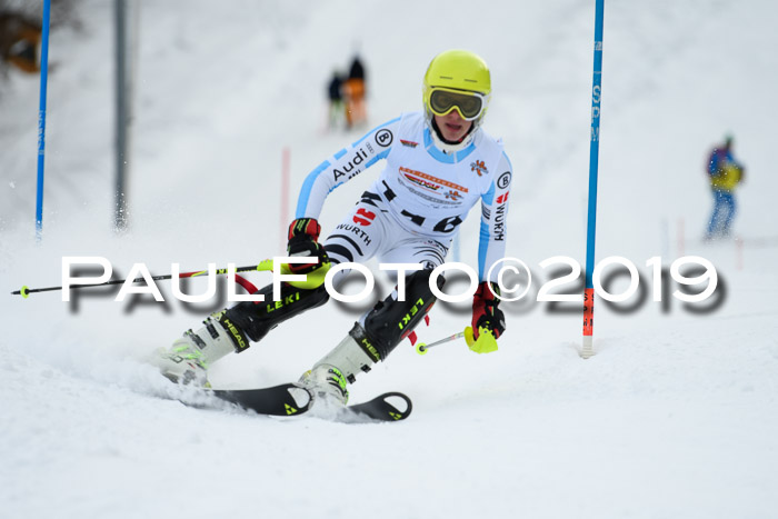 DSV Dt. Schülercup U14 SL 20.01.2019 Slalom
