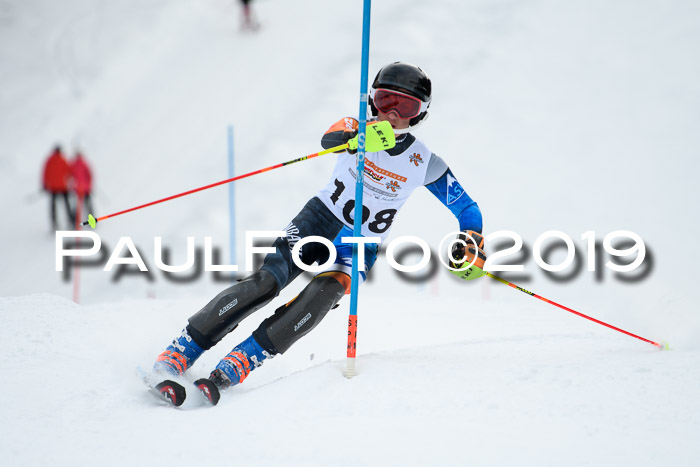 DSV Dt. Schülercup U14 SL 20.01.2019 Slalom