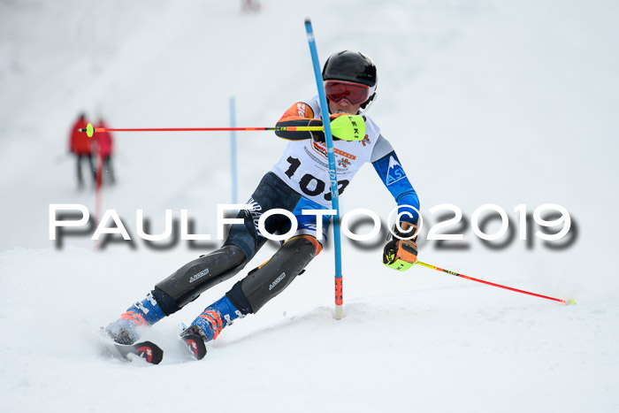 DSV Dt. Schülercup U14 SL 20.01.2019 Slalom