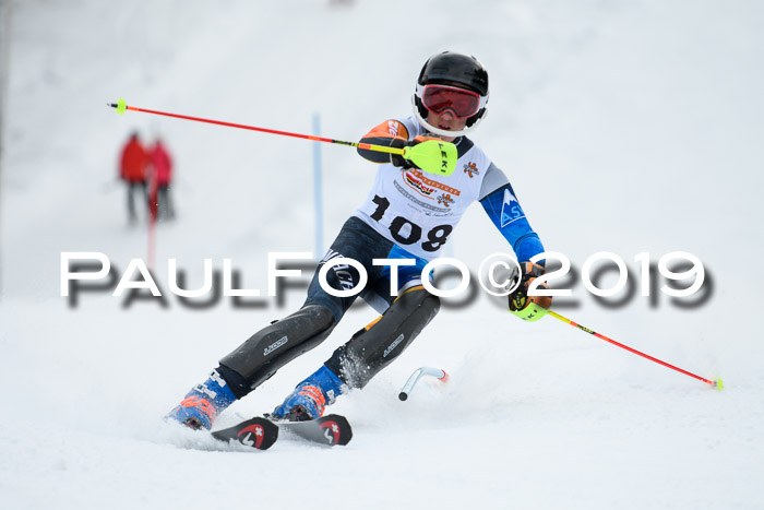 DSV Dt. Schülercup U14 SL 20.01.2019 Slalom