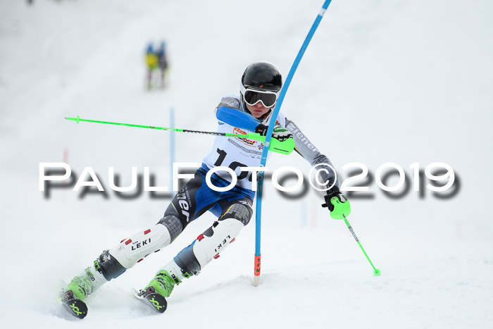 DSV Dt. Schülercup U14 SL 20.01.2019 Slalom