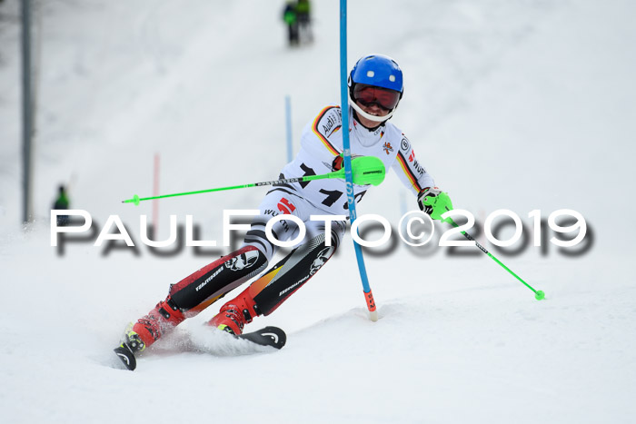 DSV Dt. Schülercup U14 SL 20.01.2019 Slalom
