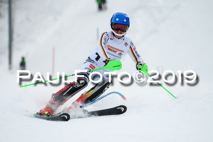 DSV Dt. Schülercup U14 SL 20.01.2019 Slalom