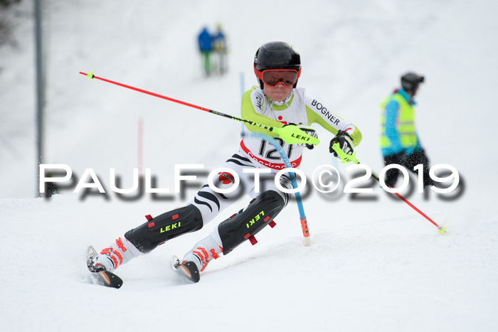 DSV Dt. Schülercup U14 SL 20.01.2019 Slalom