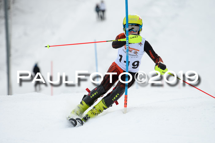 DSV Dt. Schülercup U14 SL 20.01.2019 Slalom