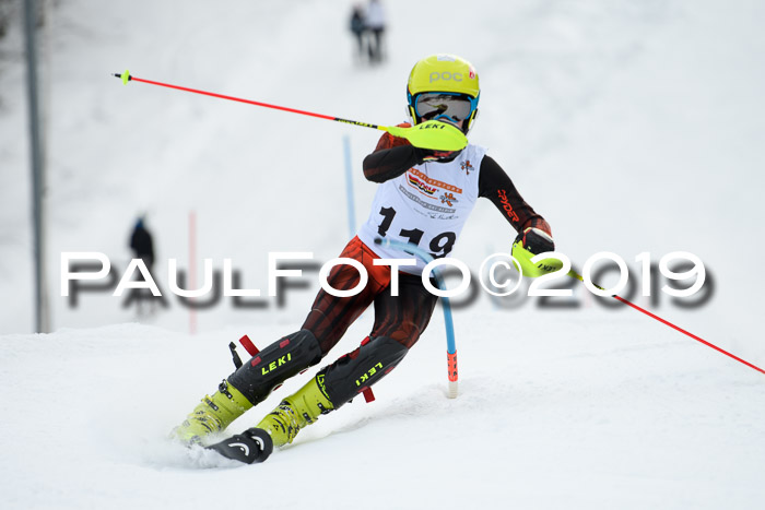 DSV Dt. Schülercup U14 SL 20.01.2019 Slalom