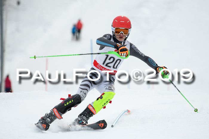 DSV Dt. Schülercup U14 SL 20.01.2019 Slalom