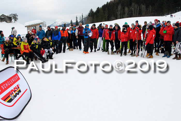 DSV Dt. Schülercup U14 SL 20.01.2019 Slalom