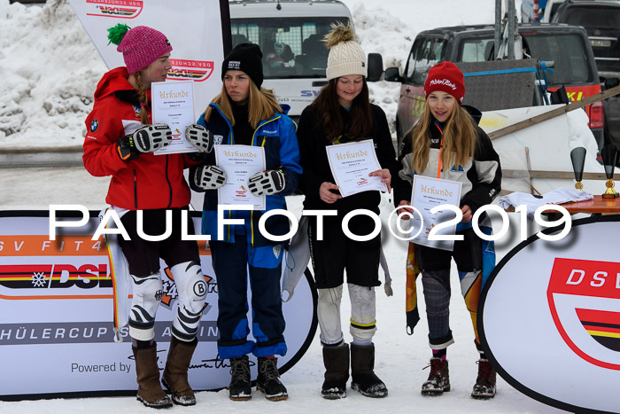 DSV Dt. Schülercup U14 SL 20.01.2019 Slalom