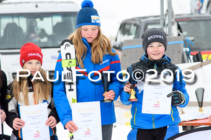 DSV Dt. Schülercup U14 SL 20.01.2019 Slalom