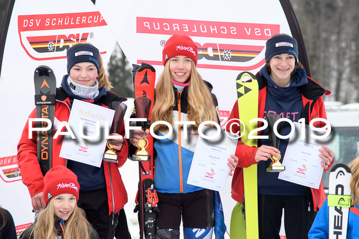 DSV Dt. Schülercup U14 SL 20.01.2019 Slalom