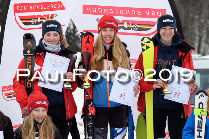 DSV Dt. Schülercup U14 SL 20.01.2019 Slalom
