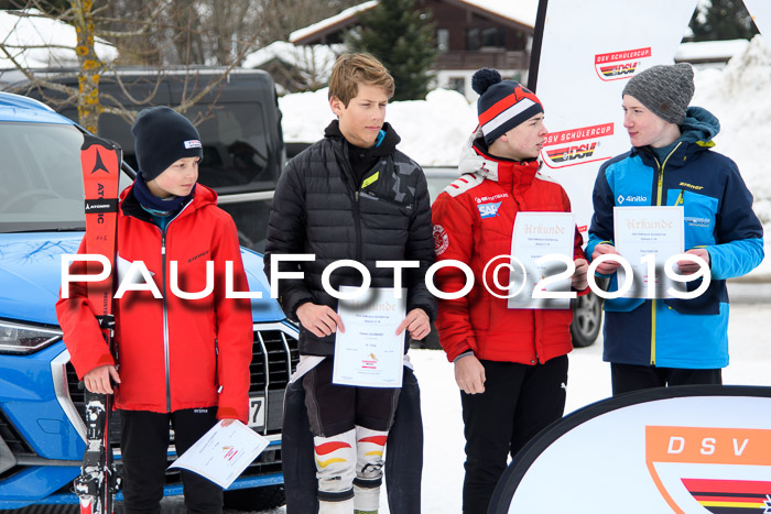 DSV Dt. Schülercup U14 SL 20.01.2019 Slalom