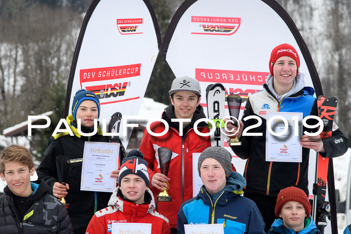 DSV Dt. Schülercup U14 SL 20.01.2019 Slalom
