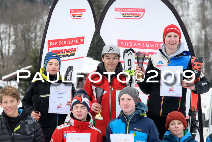DSV Dt. Schülercup U14 SL 20.01.2019 Slalom