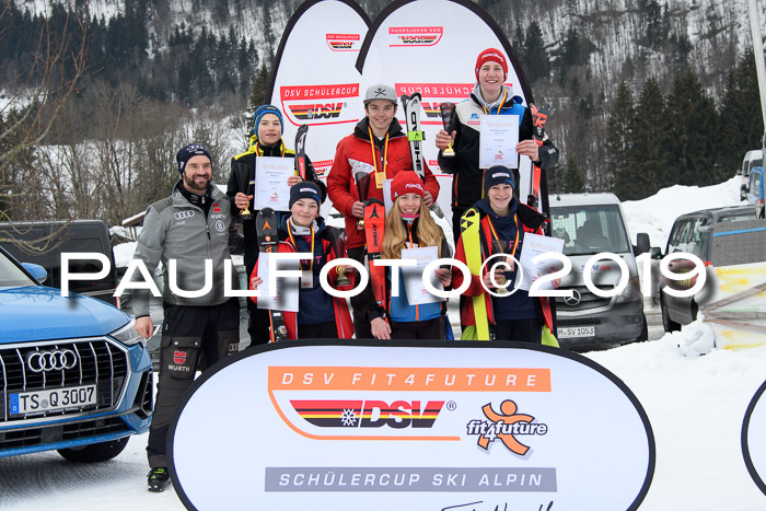 DSV Dt. Schülercup U14 SL 20.01.2019 Slalom