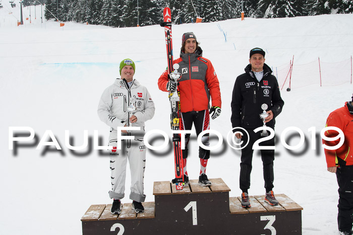 Int. FIS Rennen + NJC  AC Herren, FIS SG, Götschen, 25.01.2019