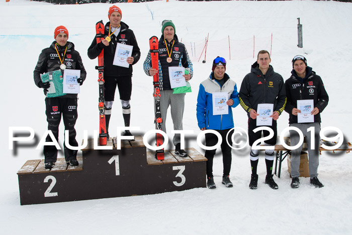 Int. FIS Rennen + NJC  AC Herren, FIS SG, Götschen, 25.01.2019