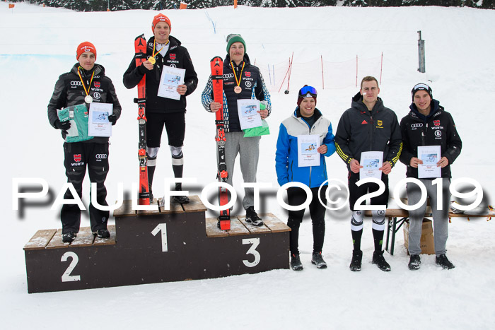 Int. FIS Rennen + NJC  AC Herren, FIS SG, Götschen, 25.01.2019