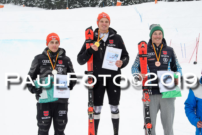 Int. FIS Rennen + NJC  AC Herren, FIS SG, Götschen, 25.01.2019