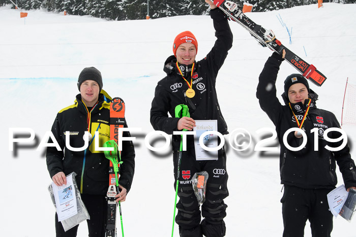 Int. FIS Rennen + NJC  AC Herren, FIS SG, Götschen, 25.01.2019