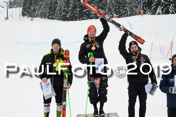 Int. FIS Rennen + NJC  AC Herren, FIS SG, Götschen, 25.01.2019