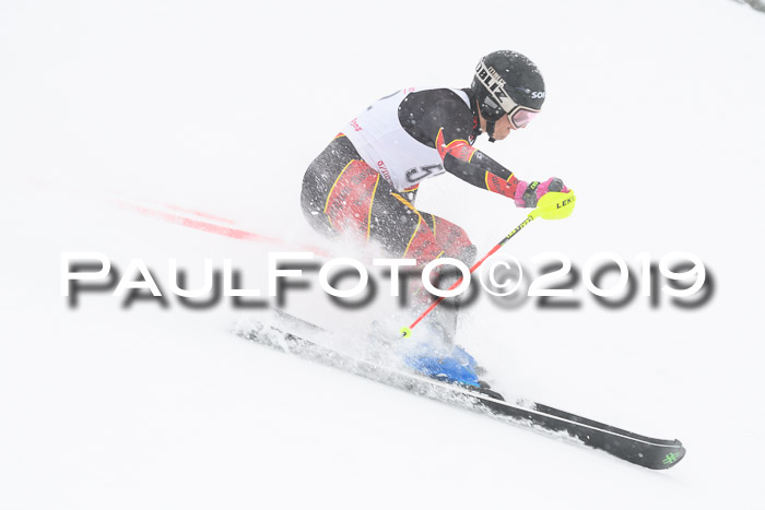 FIS Deutsche Jugendmeisterschaft Slalom Herren 2019