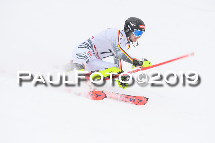 FIS Deutsche Jugendmeisterschaft Slalom Herren 2019