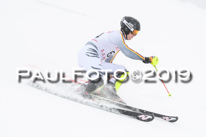 FIS Deutsche Jugendmeisterschaft Slalom Herren 2019