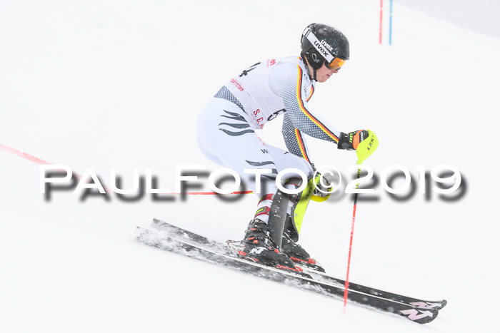 FIS Deutsche Jugendmeisterschaft Slalom Herren 2019