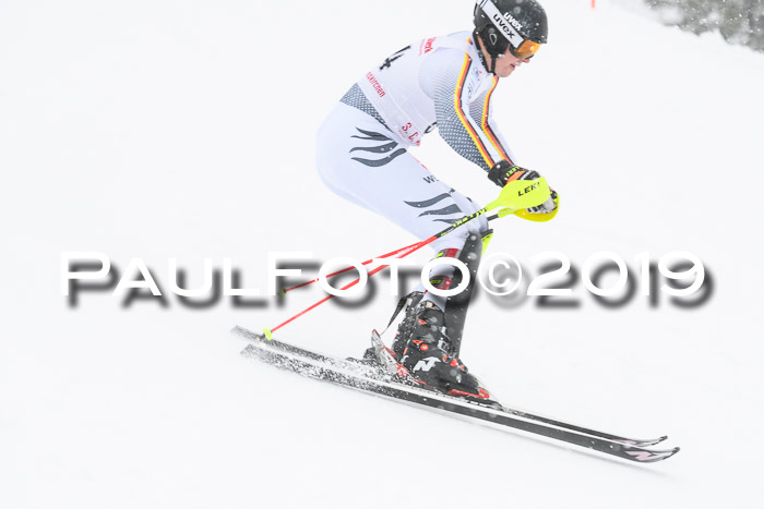 FIS Deutsche Jugendmeisterschaft Slalom Herren 2019