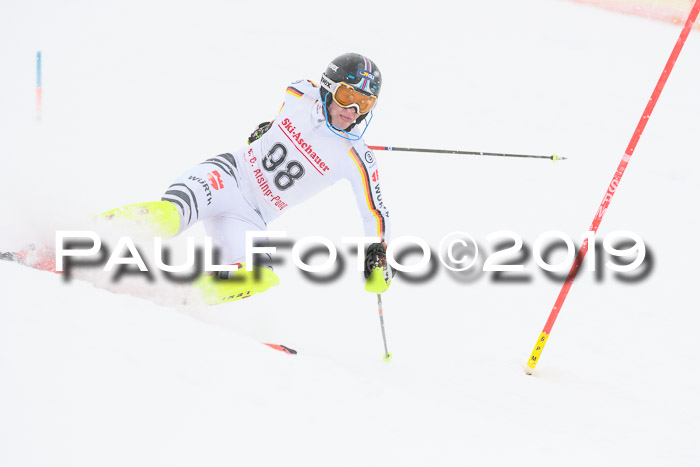 FIS Deutsche Jugendmeisterschaft Slalom Herren 2019