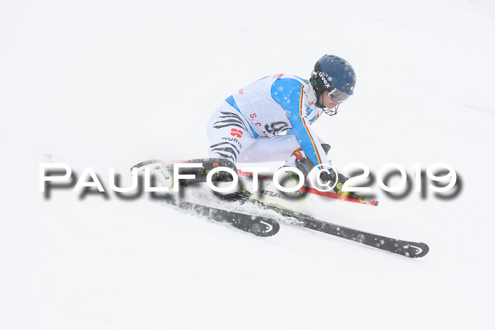 FIS Deutsche Jugendmeisterschaft Slalom Herren 2019