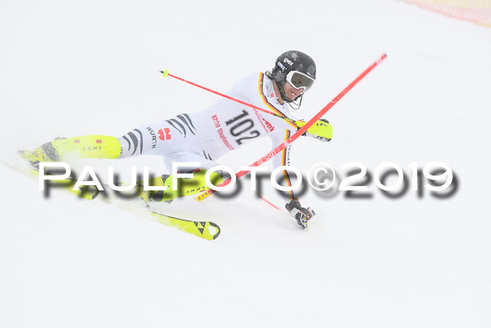 FIS Deutsche Jugendmeisterschaft Slalom Herren 2019