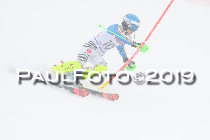FIS Deutsche Jugendmeisterschaft Slalom Herren 2019