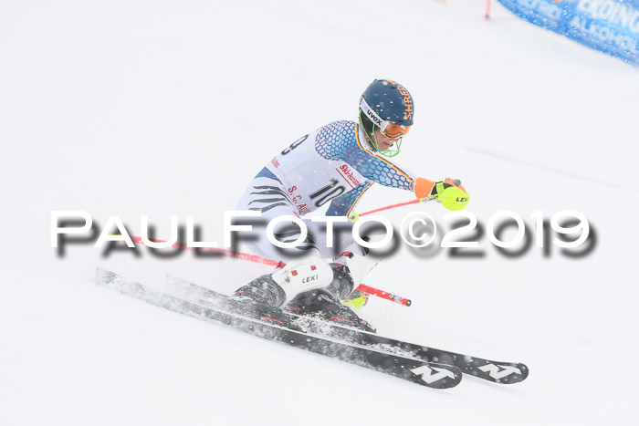 FIS Deutsche Jugendmeisterschaft Slalom Herren 2019