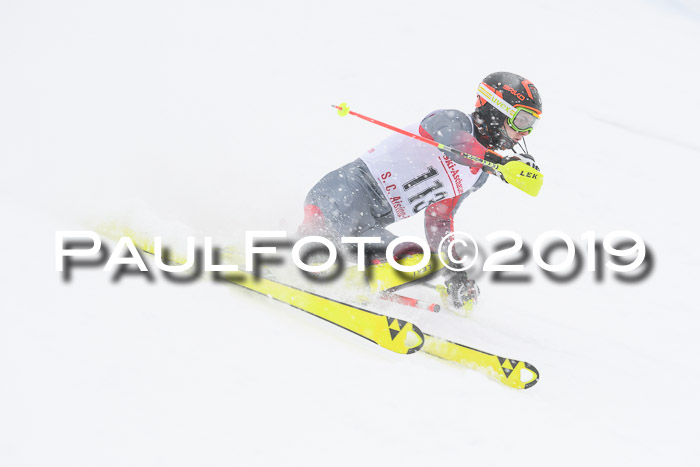 FIS Deutsche Jugendmeisterschaft Slalom Herren 2019