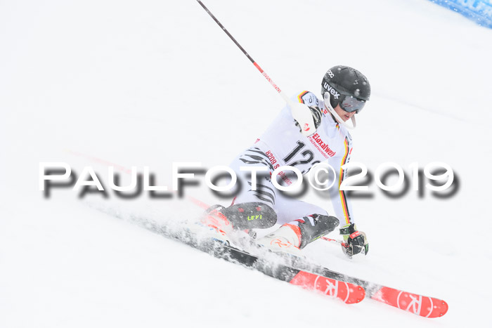 FIS Deutsche Jugendmeisterschaft Slalom Herren 2019