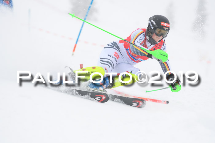 FIS Deutsche Jugendmeisterschaft Slalom Herren 2019