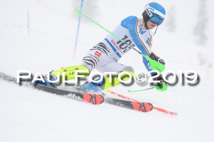 FIS Deutsche Jugendmeisterschaft Slalom Herren 2019