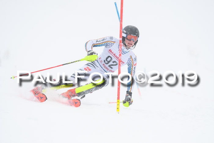 FIS Deutsche Jugendmeisterschaft Slalom Herren 2019